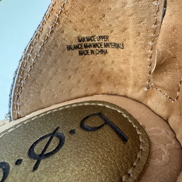 b.o.c. Born O. Concept Womens Braided Flats-Sandals-Shoes Gold Tan Gladiator Sz7 - Picture 8 of 10